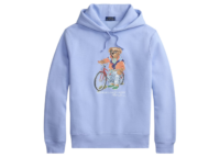 polo ralph lauren polo bear fleece hoodie austin blue summer bear 1 1