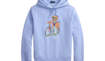 Polo Ralph Lauren Polo Bear Fleece Hoodie Austin Blue Summer Bear