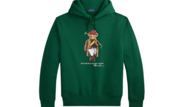 Polo Ralph Lauren Polo Bear Fleece Hoodie New Forest Society Bear