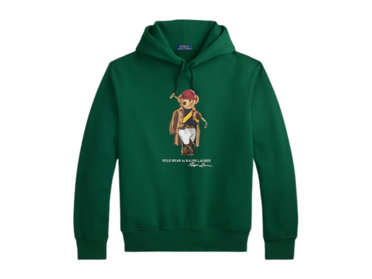 polo ralph lauren polo bear fleece hoodie new forest society bear 1 1