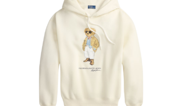 Polo Ralph Lauren Polo Bear Fleece Hoodie Parchment Cream