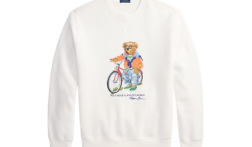 Polo Ralph Lauren Polo Bear Fleece Sweatshirt White Summer Bear
