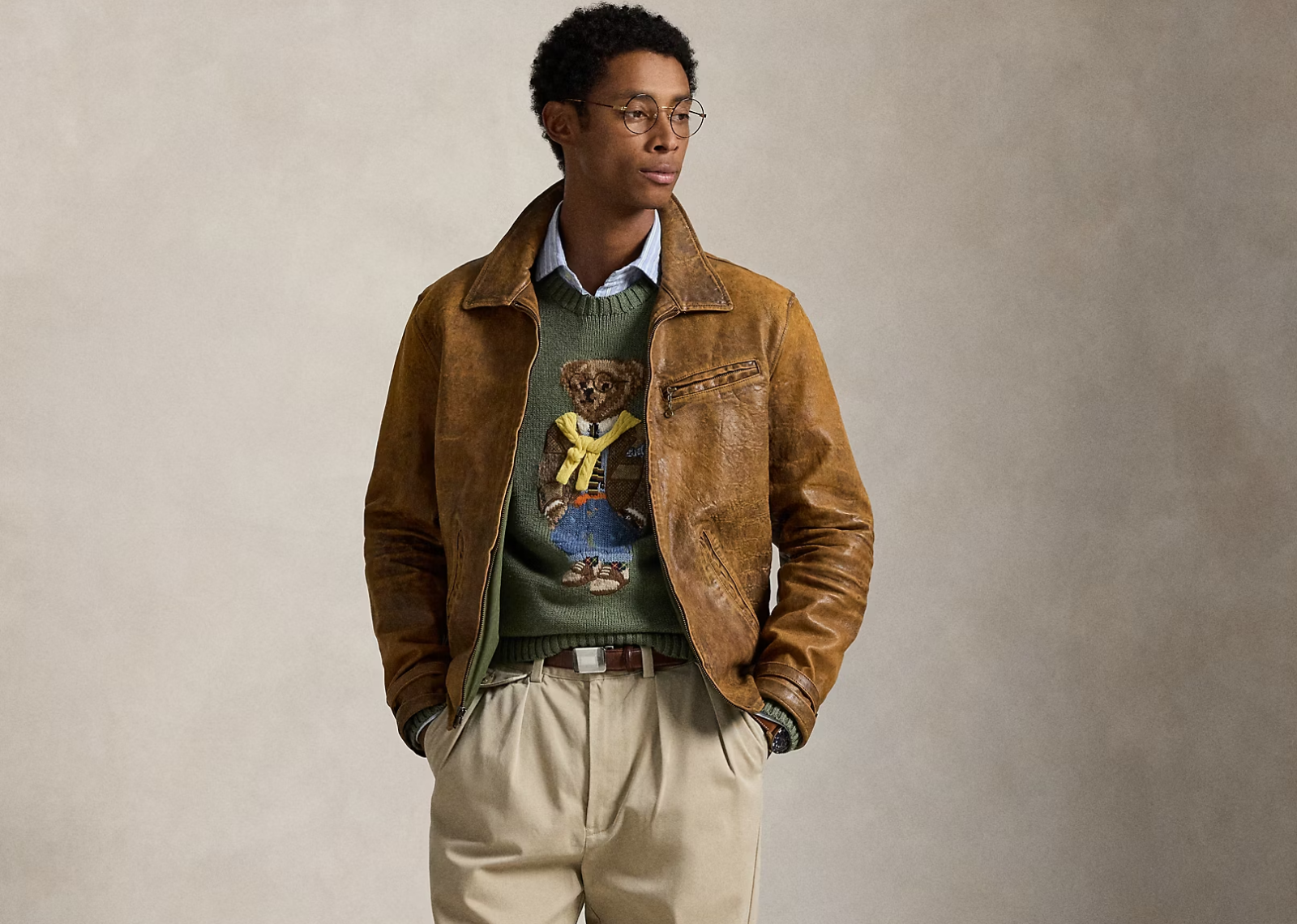 polo ralph lauren polo bear jumper lovette heather 2 1