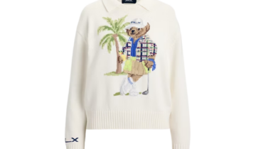 Polo Ralph Lauren Polo Bear Performance Polo Jumper White Splash Multi