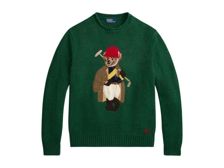 polo ralph lauren polo bear rollneck jumper new forest 1 1