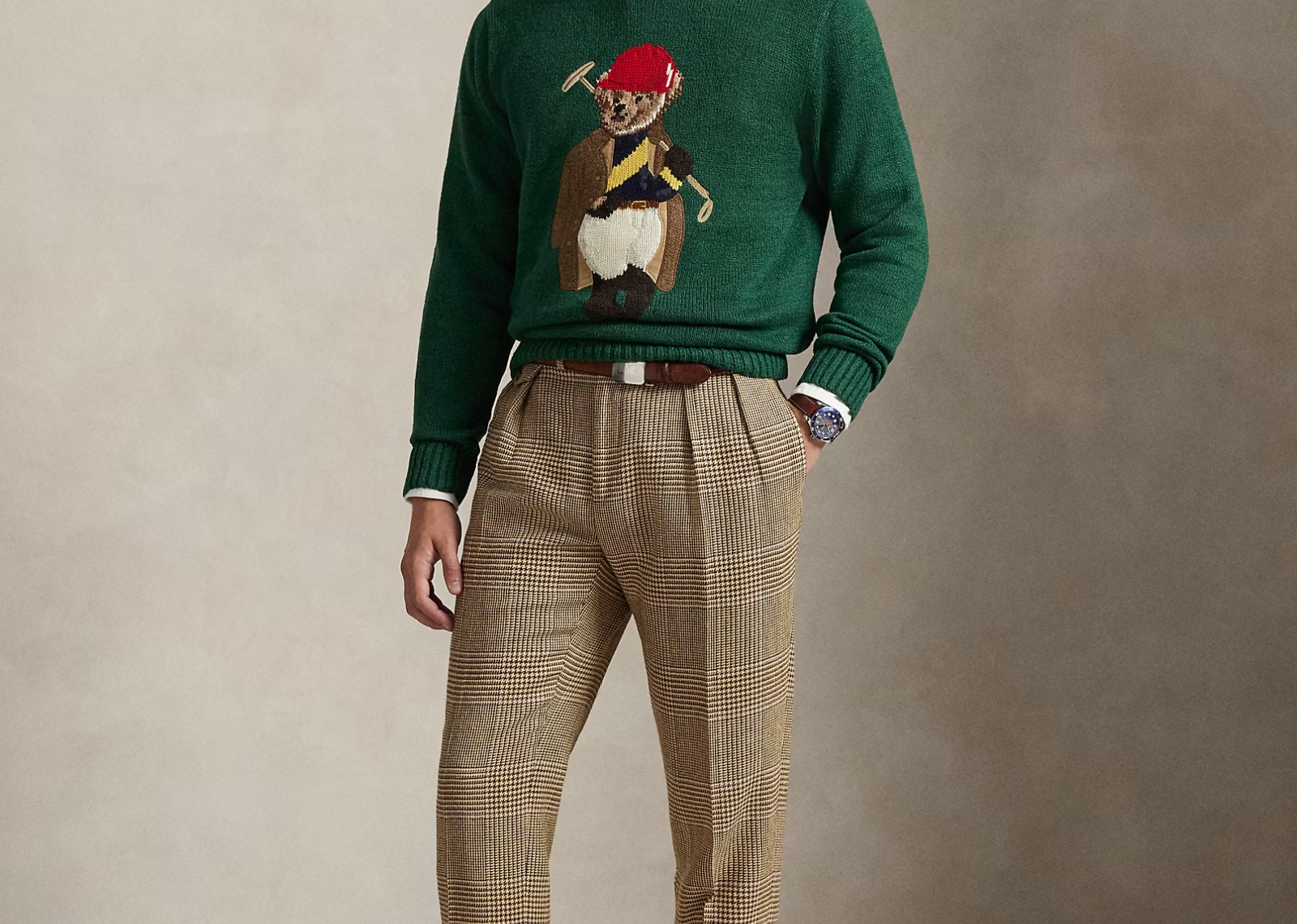 polo ralph lauren polo bear rollneck jumper new forest 2 1