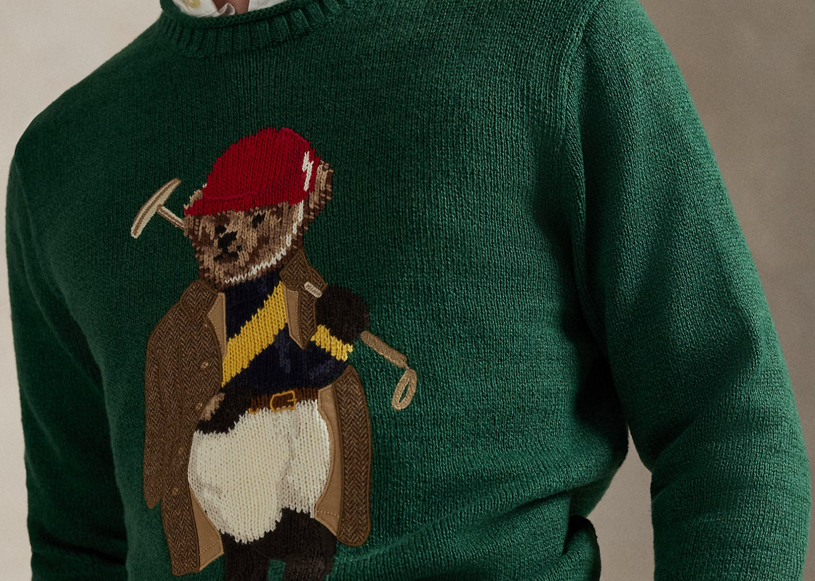 polo ralph lauren polo bear rollneck jumper new forest 3 1