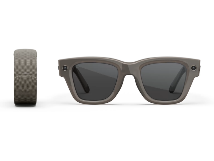 ray ban meta display ai smart glasses with neural band in lens display clear black 1 1