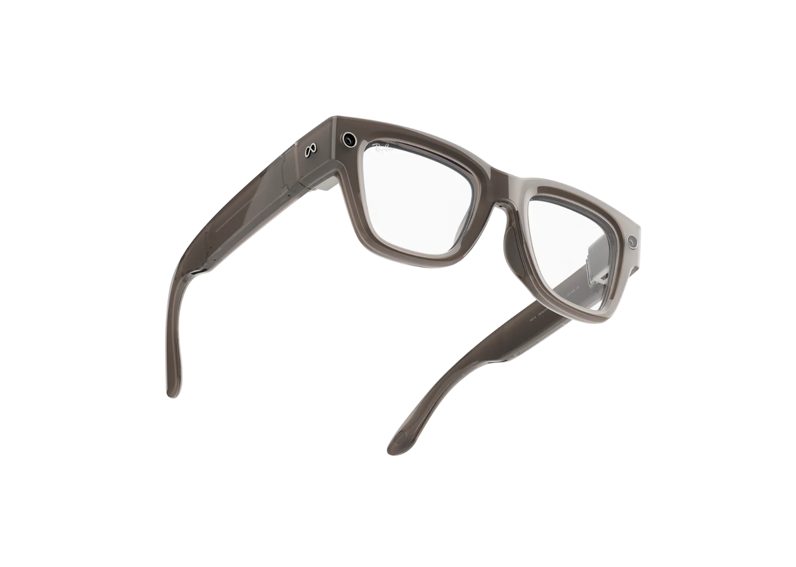 ray ban meta display ai smart glasses with neural band in lens display clear black 2 1