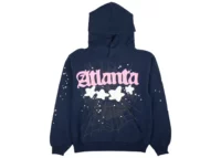 Sp5der Atlanta Hoodie Navy