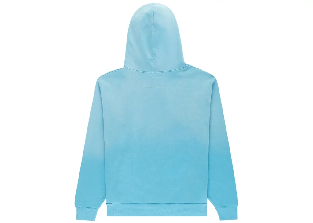 Sp5der OG Web V2 Spray Hoodie Light Blue - ST011SS25LBL | Sneaker