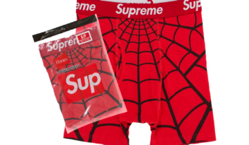 Supreme Hanes Spider-Man Boxer Briefs (2 Pack) Red