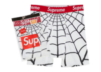 supreme hanes spider man boxer briefs 2 pack white 1 1
