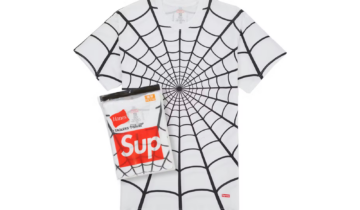 Supreme Hanes Spider-Man Tagless Tees (2 Pack) White