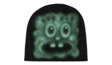Travis Scott Cactus Jack x Spongebob Bikini Bottom Beanie Black