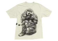 Travis Scott Cactus Jack x Spongebob Chum Bucket Tee White