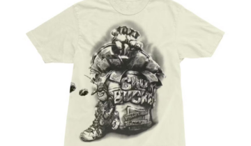 Travis Scott Cactus Jack x Spongebob Chum Bucket Tee White