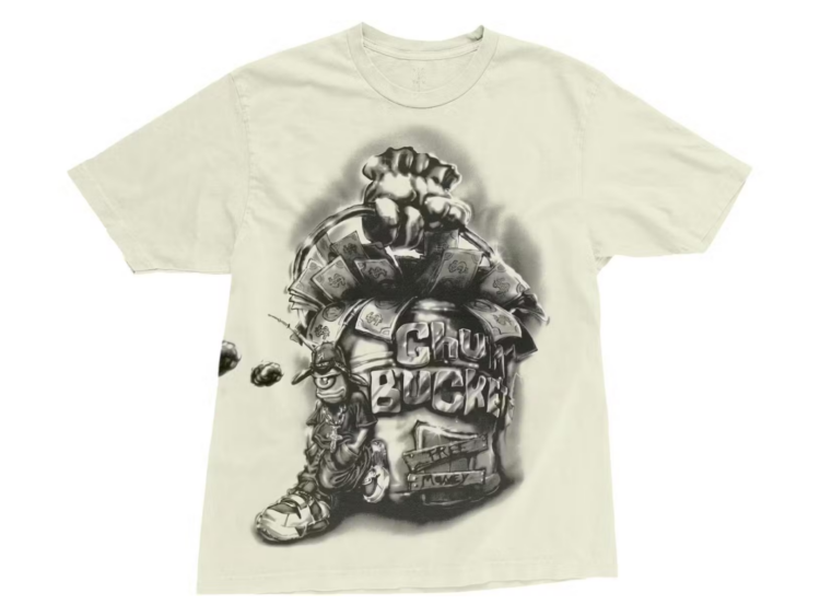 travis scott cactus jack x spongebob chum bucket tee white 1 1