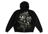 Travis Scott Cactus Jack x Spongebob Legal Tender Zip Hoodie Black
