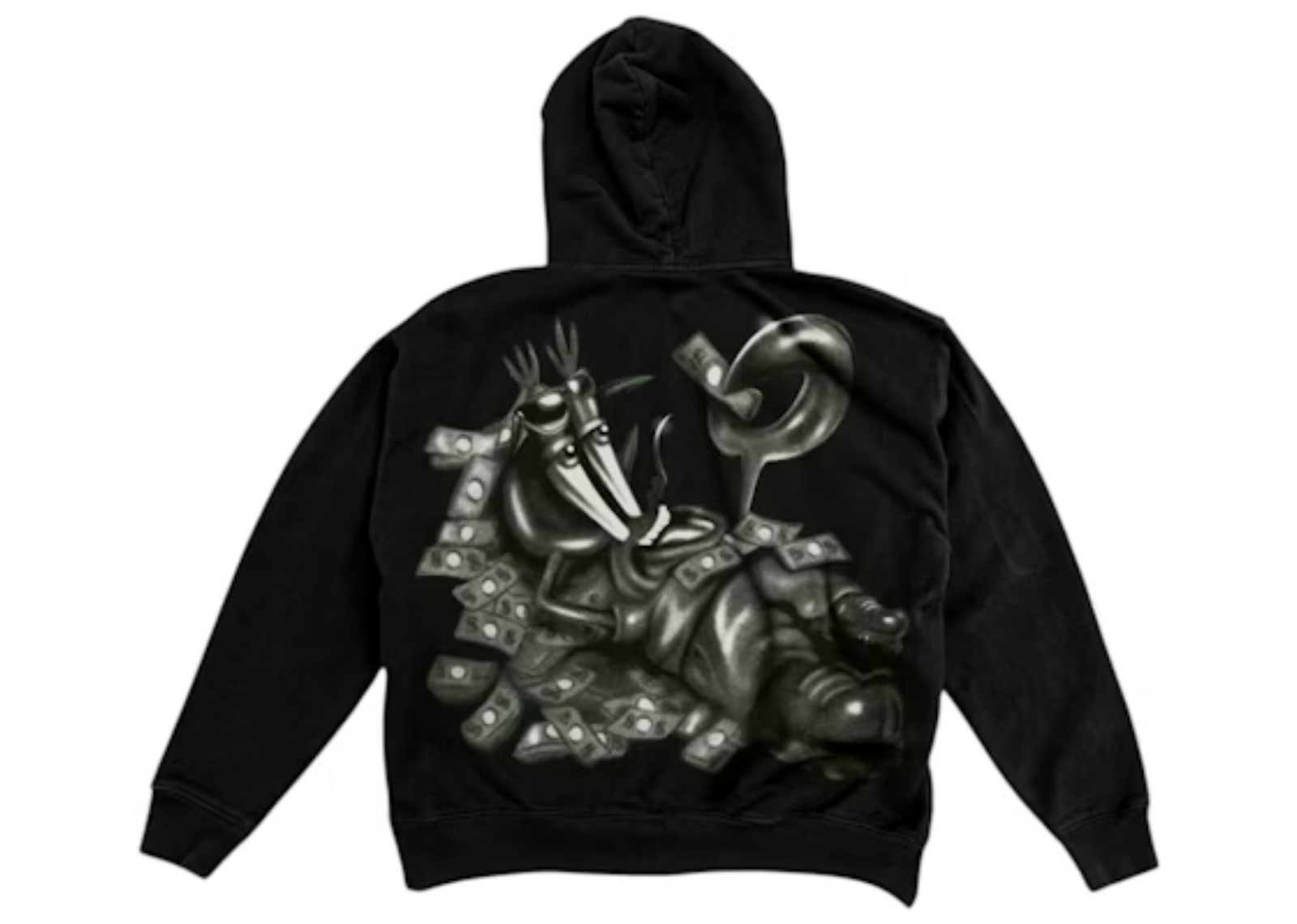 travis scott cactus jack x spongebob legal tender zip hoodie black 2 1