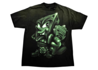 Travis Scott Cactus Jack x Spongebob Mr Krabs Tee Black