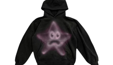 Travis Scott Cactus Jack x Spongebob Patrick Star Hoodie Black