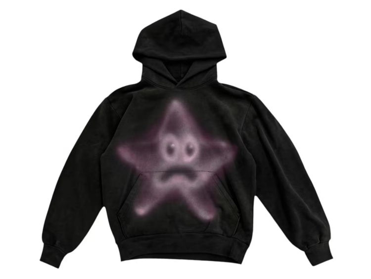 travis scott cactus jack x spongebob patrick star hoodie black 1 1