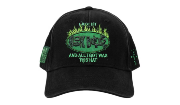 Travis Scott Cactus Jack x Spongebob Rock Bottom Hat Black