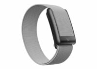 whoop 50 ash grey coreknit band 12 month peak membership 1 1