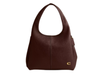 coach lana shoulder bag brass/maple