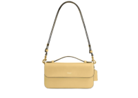 coach elora top handle crossbody bag brass/yellow