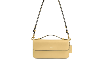Coach Elora Top Handle Crossbody Bag Brass/Yellow