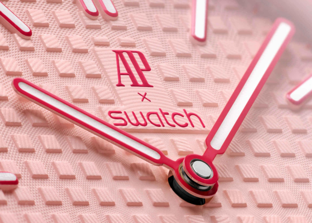 Audemars Piguet x Swatch Bioceramic Royal Pop Otto Rosso Pink