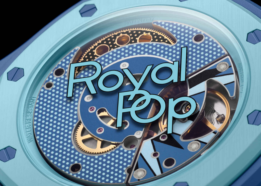 Audemars Piguet x Swatch Bioceramic Royal Pop Savonnette Lan Ba