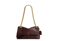 coach chelsea shoulder bag 30 with chain brassmaple 1 1