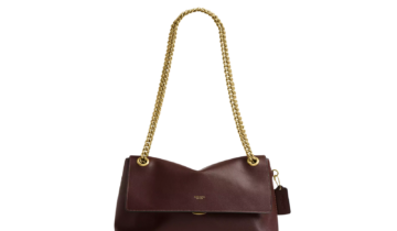 Coach Chelsea Shoulder Bag 30 With Chain Brass/Maple