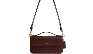 Coach Elora Top Handle Crossbody Bag Brass/Maple