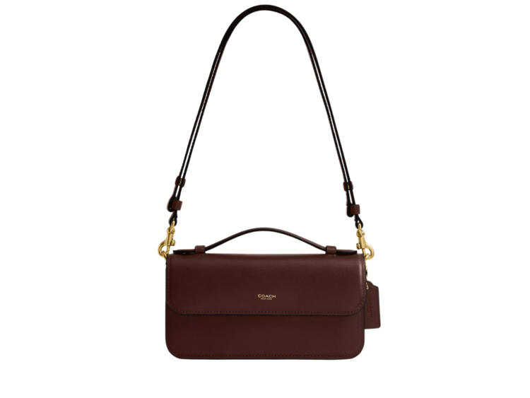 coach elora top handle crossbody bag brassmaple 1 1