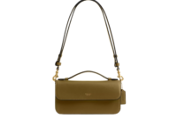 coach elora top handle crossbody bag brassmuted olive 1 1