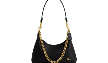Coach Juliet Shoulder Bag 25 Brass/Black