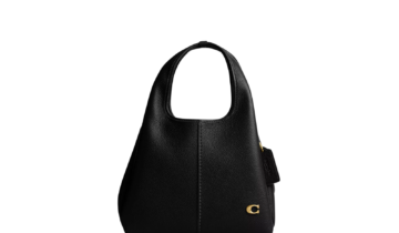 Coach Lana Shoulder Bag 23 Brass/Black