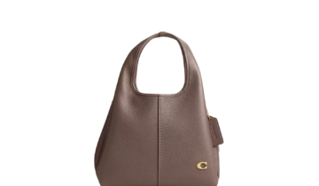 Coach Lana Shoulder Bag 23 Brass/Dark Stone