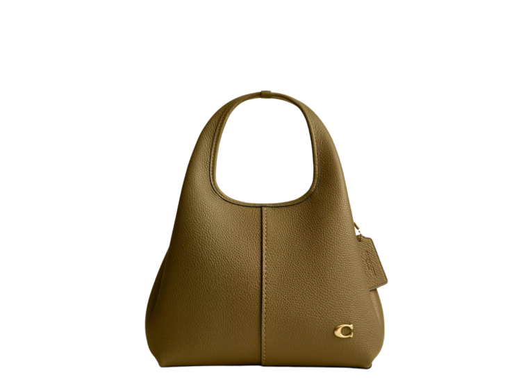 coach lana shoulder bag 23 brassmuted olive 1 1