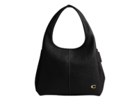 coach lana shoulder bag brassblack 1 1