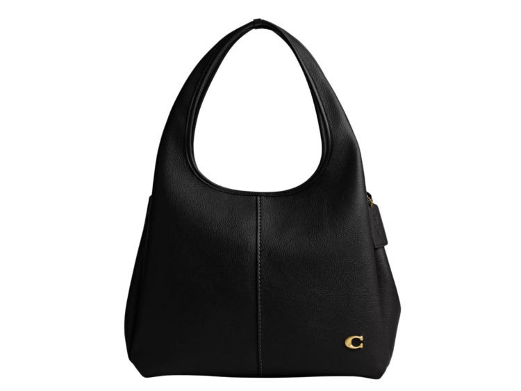 coach lana shoulder bag brassblack 1 1