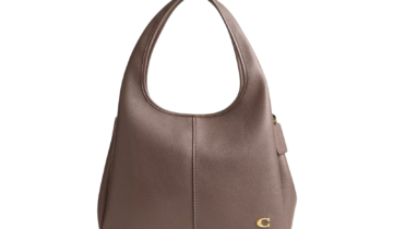 Coach Lana Shoulder Bag Brass/Dark Stone