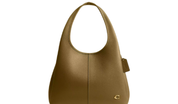 Coach Lana Shoulder Bag Brass/Muted Olive