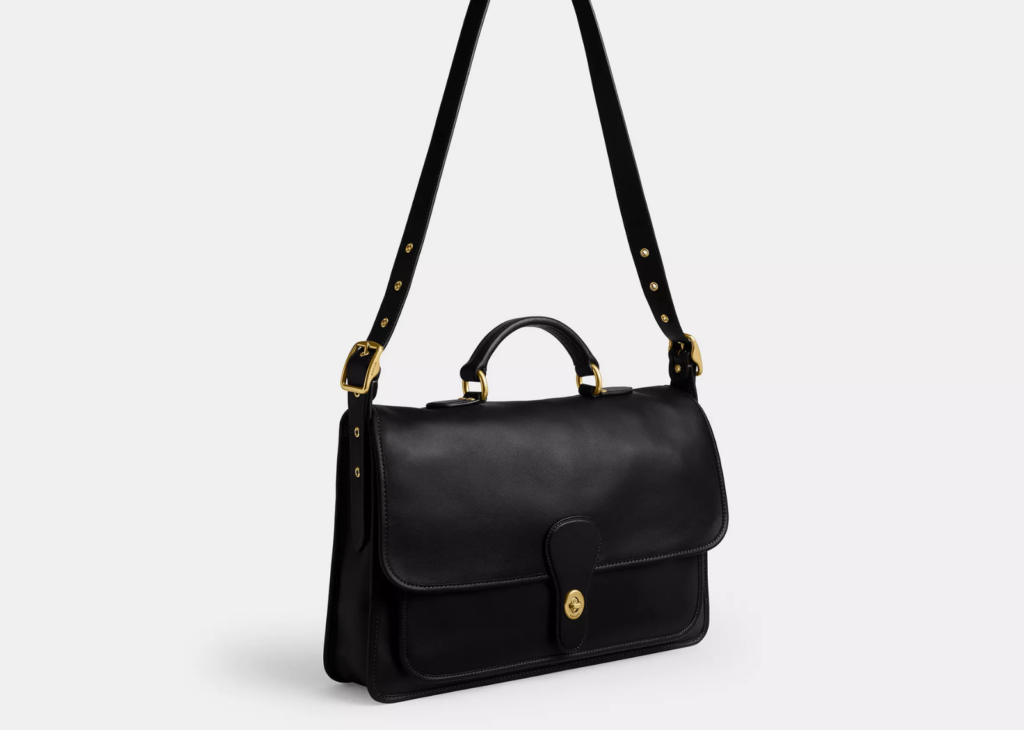 美品Coach5180 Metropolitan Messenger Bag Coach Metropolitan Messenger Bag Brass/Black - CFB18-B4BK