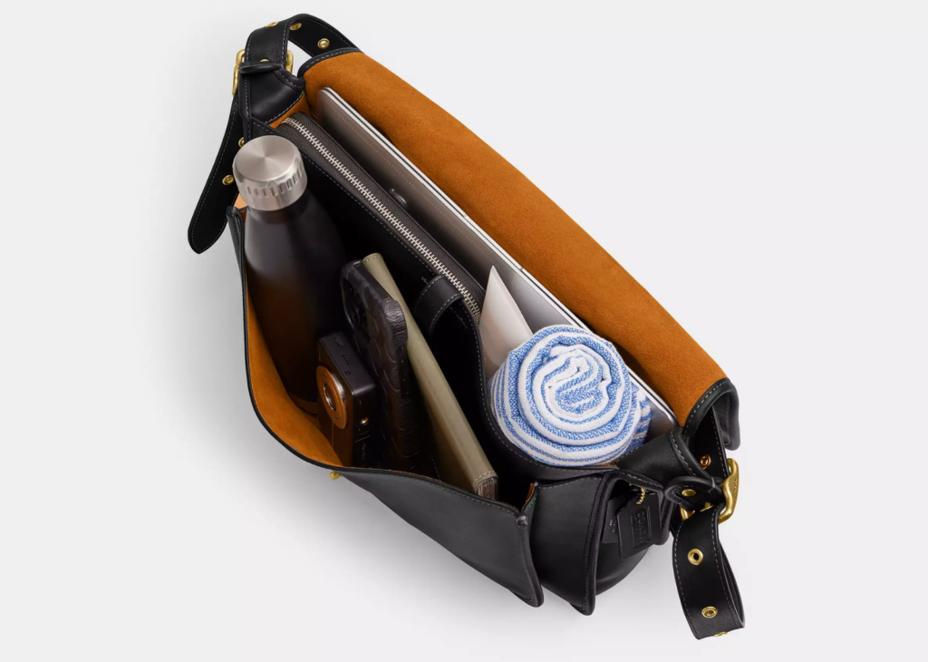 Coach Metropolitan Messenger Bag Brass/Black - CFB18-B4BK
