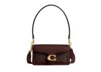 coach tabby shoulder bag 20 in signature canvas brassmaple 1 1